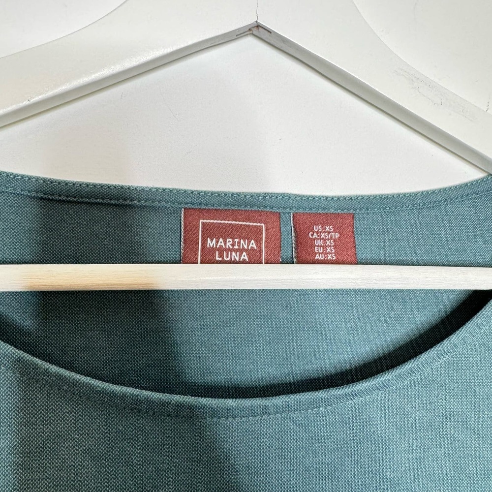 MARINA LUNA | Tie Sleeve Shift Dress | XS - Picture 3 of 3